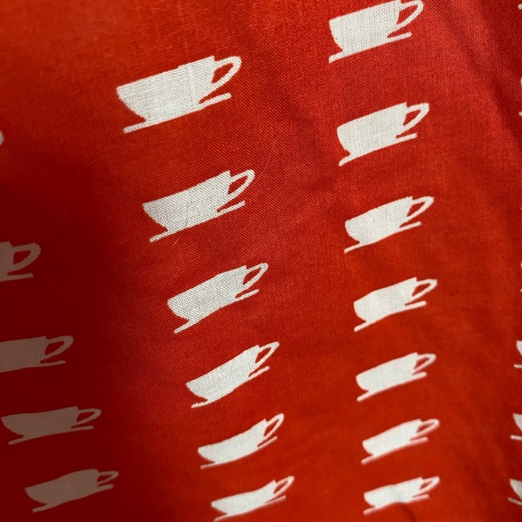 Gap Orange Coffee cup Shirt , small size - Picture 4 of 4
